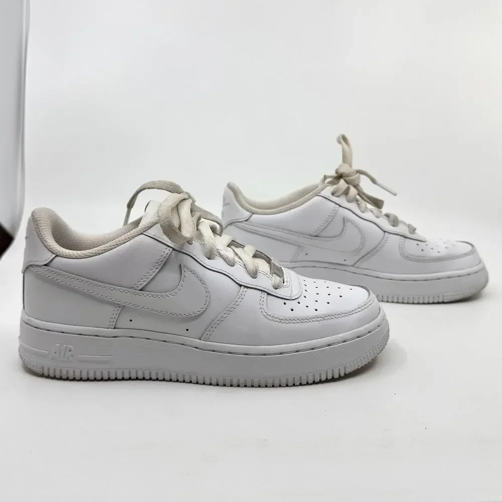NIKE Youth Air Force 1 LE (GS) White/White